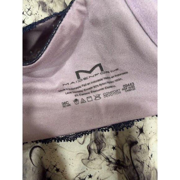 Maidenform purple lace size 36 C bra - Picture 3 of 4